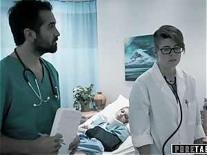 unspoiled TABOO perv medic Gives nubile Patient cooter exam